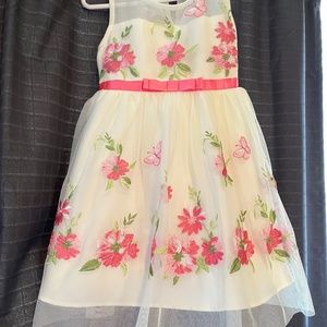 Jona Michelle cream floral dress